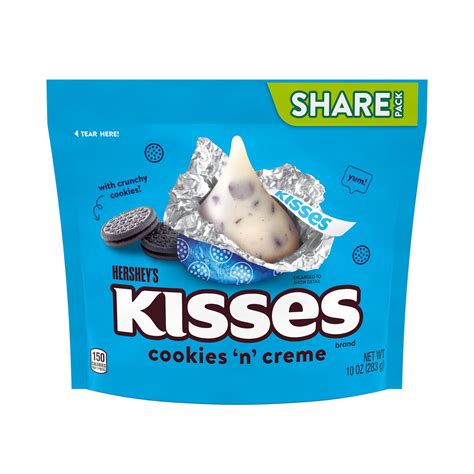 cookies and cream hershey kisses