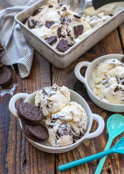 cookies and cream ice cream recipe