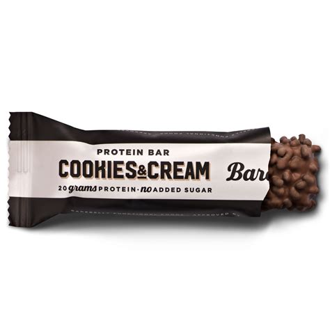 cookies and cream protein bar