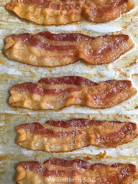 Cooking bacon in a single layer