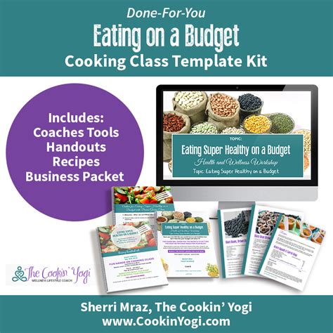 cooking class budget