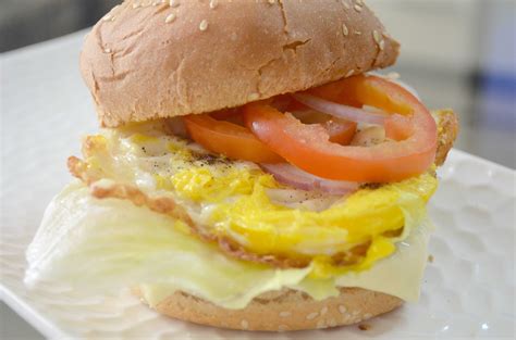 Cooking Egg for Burger