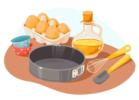 Cooking Items Cartoon