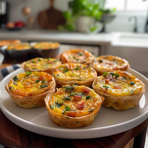 Cooking Mini Quiches