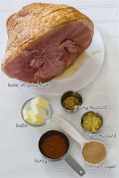 Cooking Mustard Ham