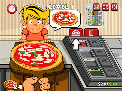 cooking pizza games free