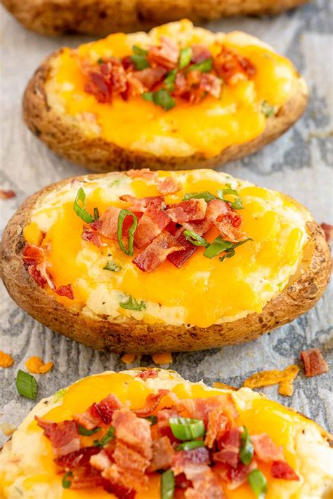 cooking twice baked potatoes in oven