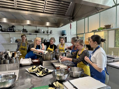 cooking workshop setting