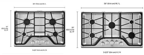 Cooktop Sizes Standard
