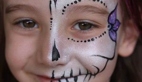 Monster high Skeleta face paint Halloween Sugar Skull, Cool Halloween