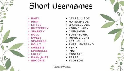 Cool Short Username Ideas Funny Instagram Names Cute s For Instagram Instagram