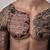cool tattoo ideas for men chest peck
