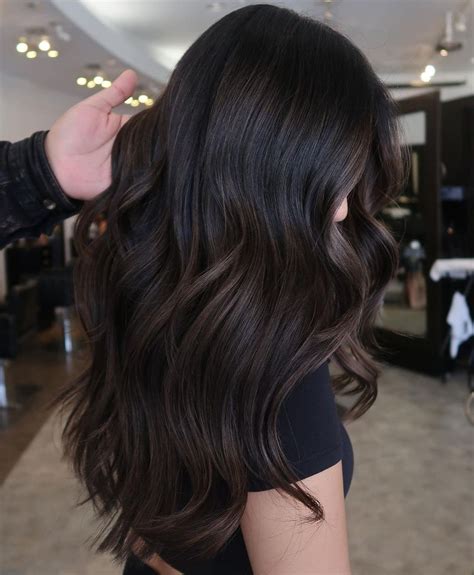 cool dark brunette hair color