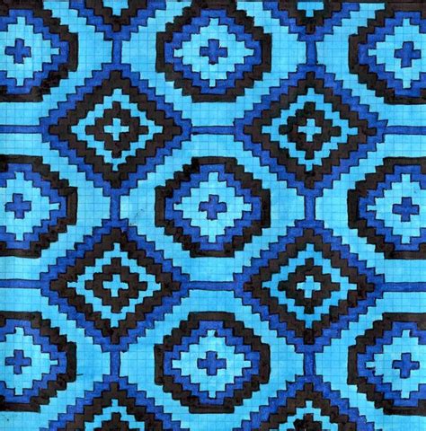 Cool Design On Graph Paper