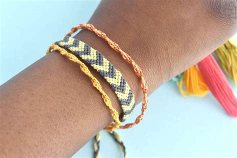•chevron friendship bracelets• Chevron friendship bracelets