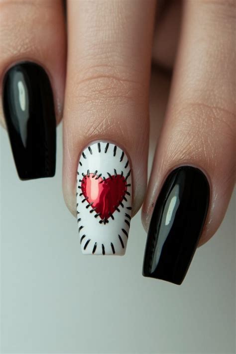 cool emo nail designs