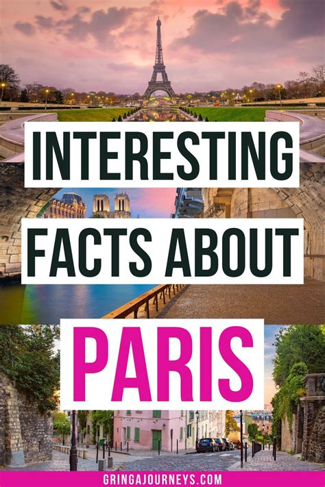 cool facts about paris france