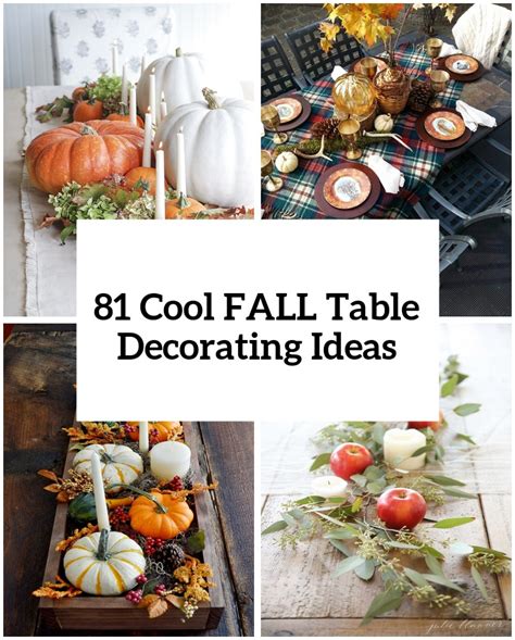 Cool Fall Decorating Ideas