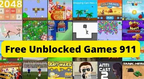 cool games unblocked 911