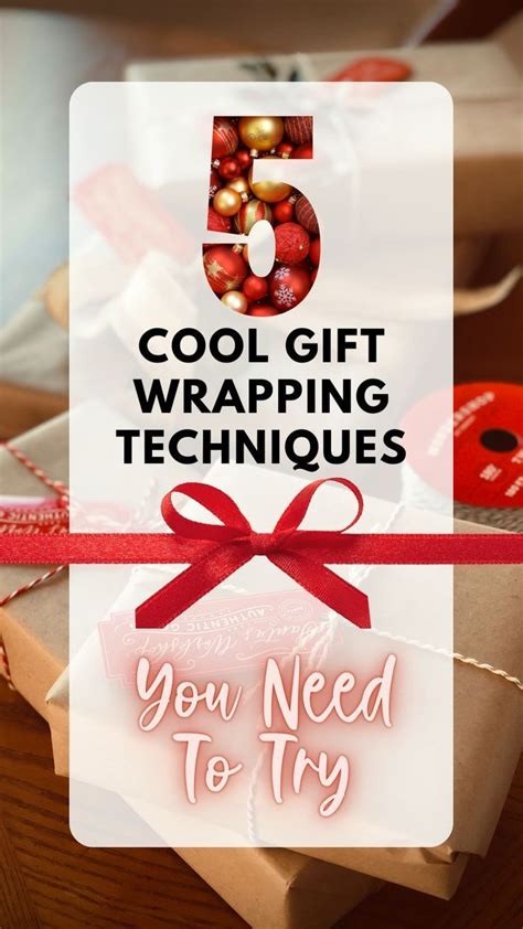 Cool Gift Wrapping Techniques