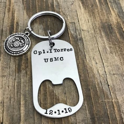 Cool Marine Keychain