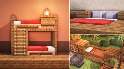 Cool Minecraft Bunk Bed Designs