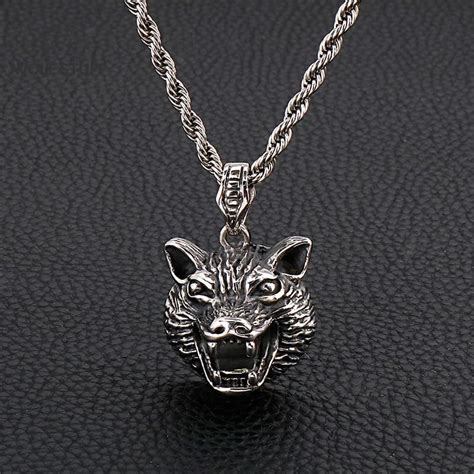 Cool Necklaces Wolf