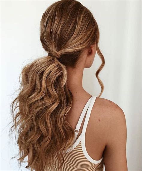 This Cool Ponytails For Straight Hair For Long Hair