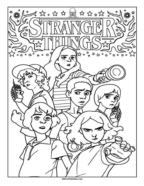Cool Stranger Things Printables