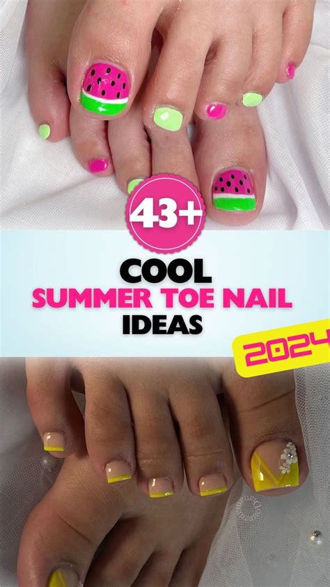 Cool Summer Toe Nail Designs: Elevate Your Pedicure with Stunning Art