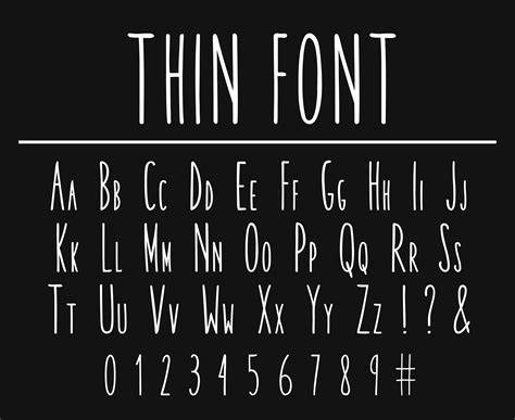 Thin Cool Font