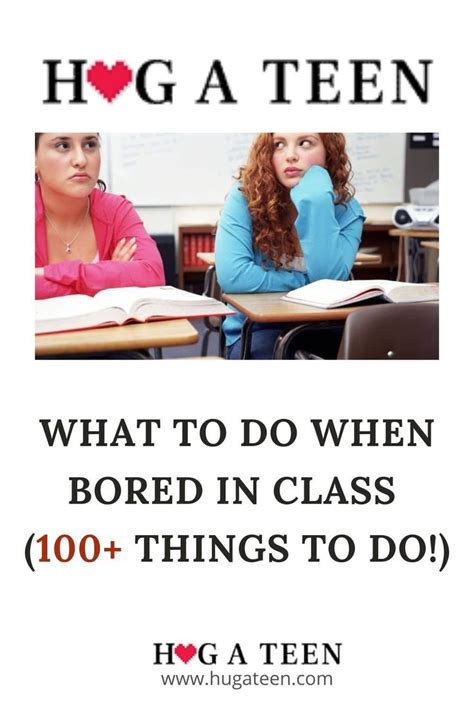 cool things to do when bored in class