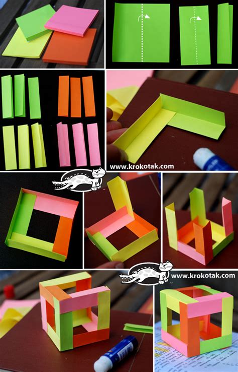 cool things to do with sticky notes step by step