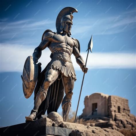 Cool Warrior Statues