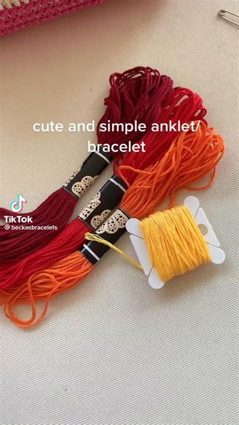 Cool Yarn Anklet