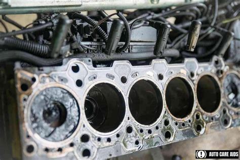 Coolant Leaking From The Engine Block