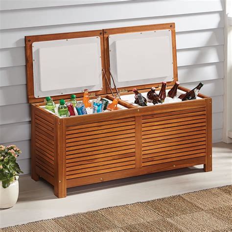 Stay Cool and Comfortable Outdoors with the Best Cooler Bench for Your Patio