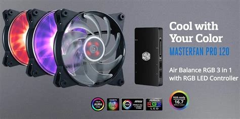 cooler master fan control