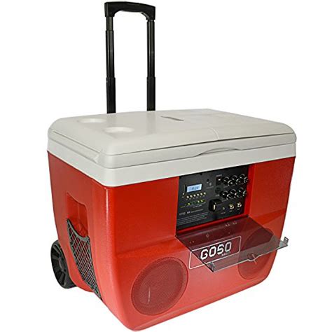 Cooler With Stereo Speakers