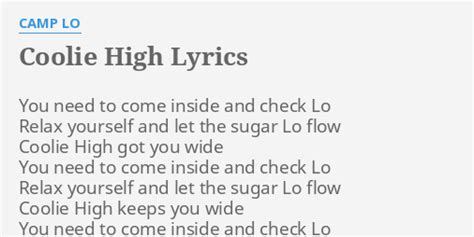 coolie high lyrics