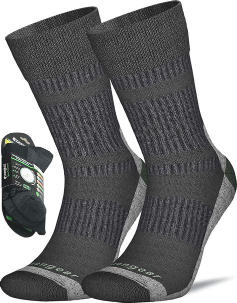 HIGHLANDER TREK MENS COOLMAX TREKKING SOCK PADDED HIKING ARMY SOCKS
