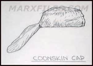 coonskin cap coloring pages