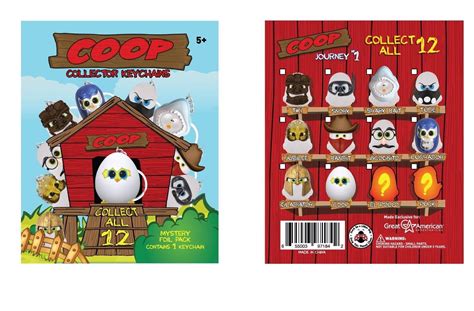 Coop Collectible Keychains