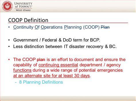 Coop Site Definition