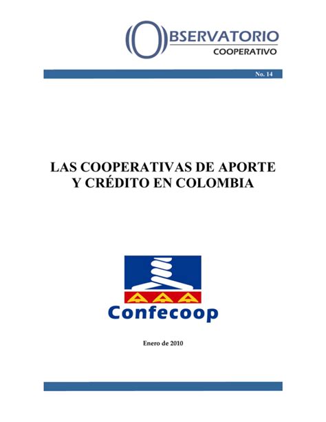 cooperativa de aporte y credito de colombia