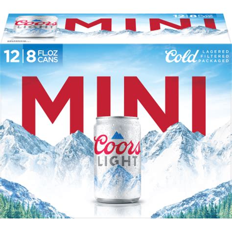 Coors Light Mini Cans
