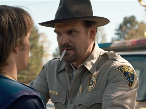 cop from stranger things