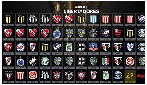 Campeones de la Copa Libertadores 1960 → 2022 | Infografías