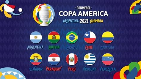 copa america 2021 teams