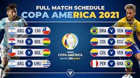 copa america schedule